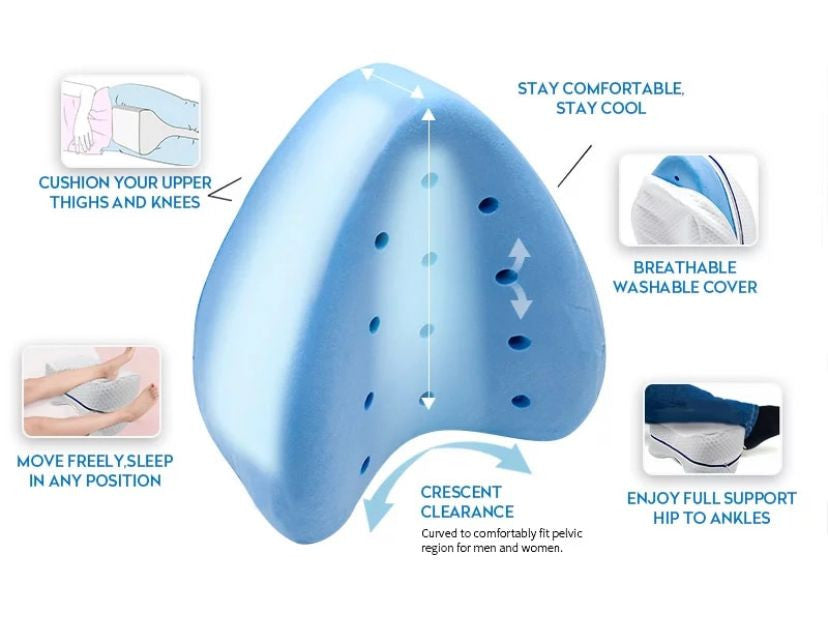 Almohada Cojín Entre Piernas para Mamá