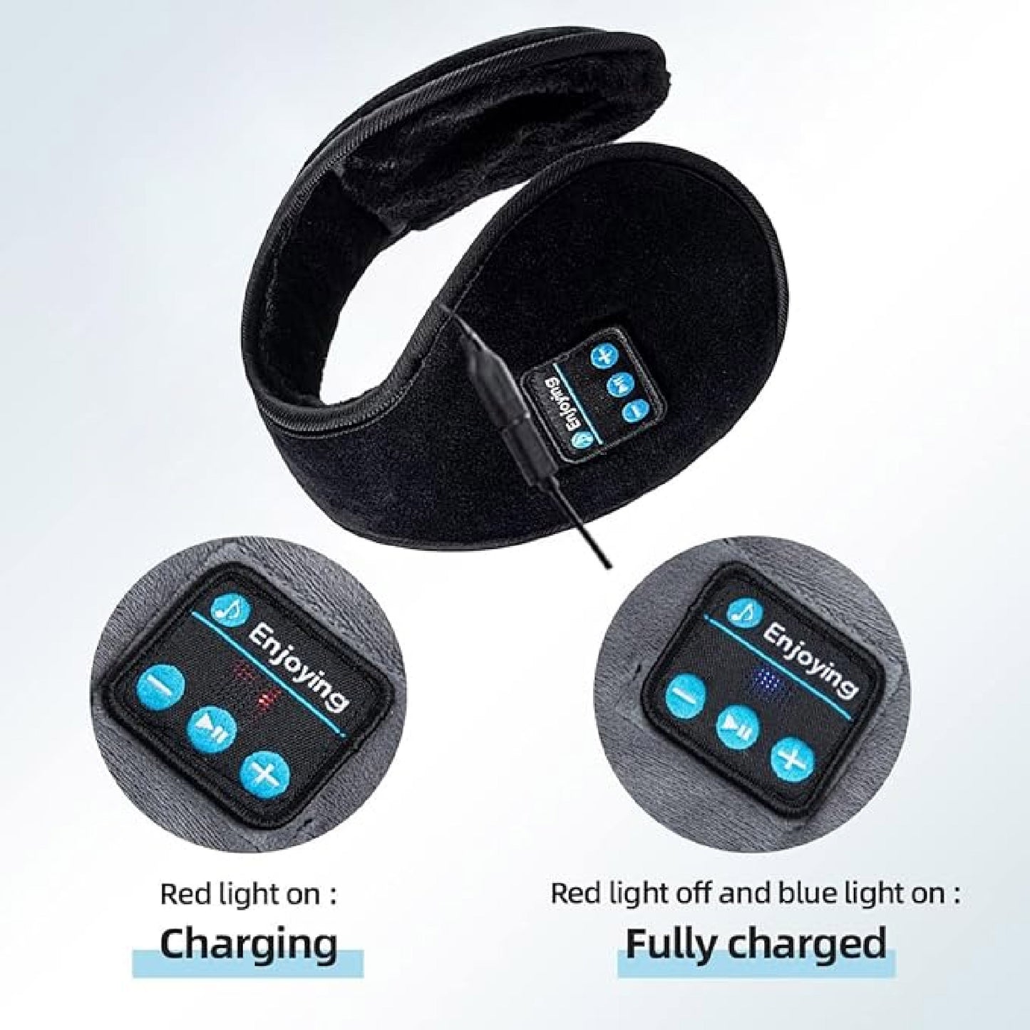 Orejeras Calentadoras con Auriculares HD