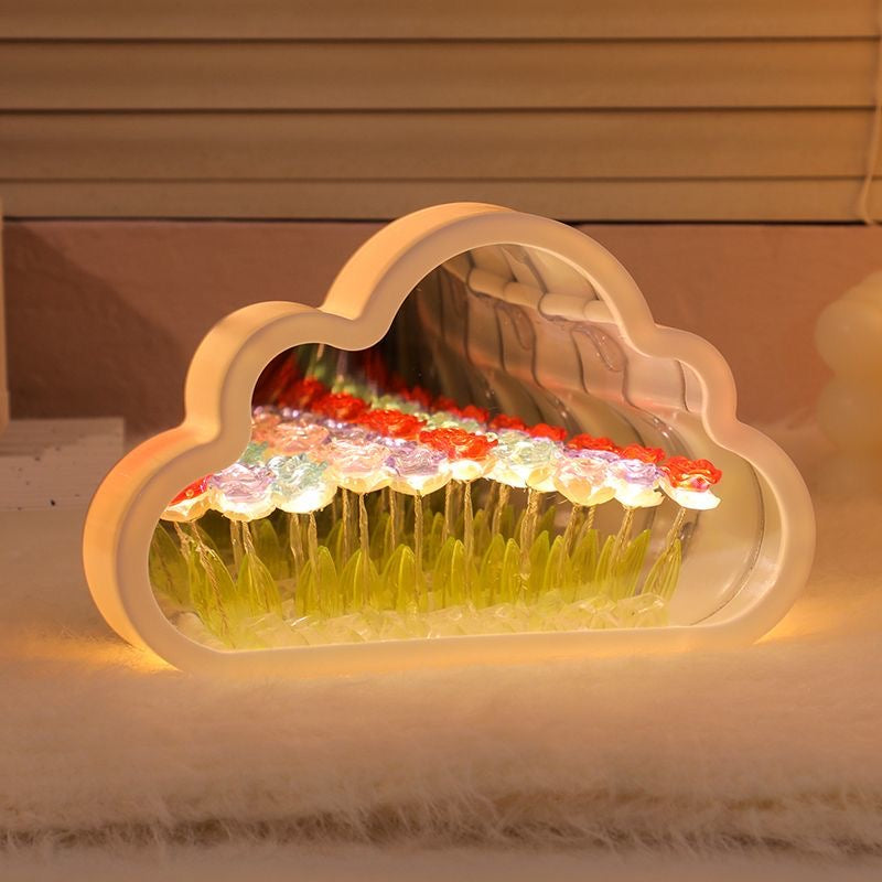 Lámpara de Rosas Nube Infinita