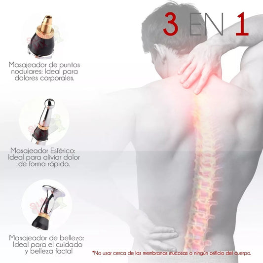 Pluma Masajeadora Acupuntura para Mamá