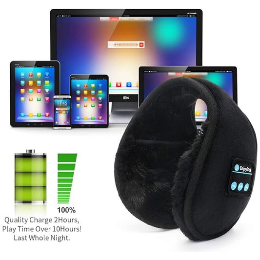 Orejeras Calentadoras con Auriculares HD