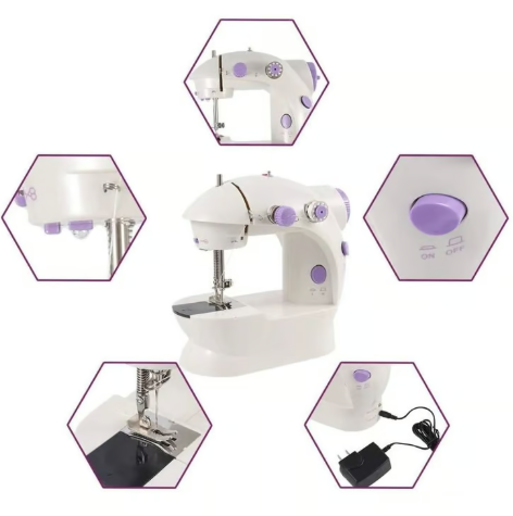 Mini Máquina de Coser con Mesa