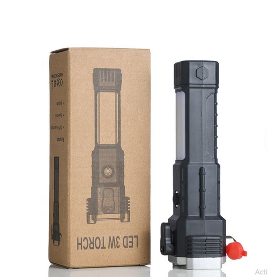 Linterna Martillo Seguridad S03 8 en 1