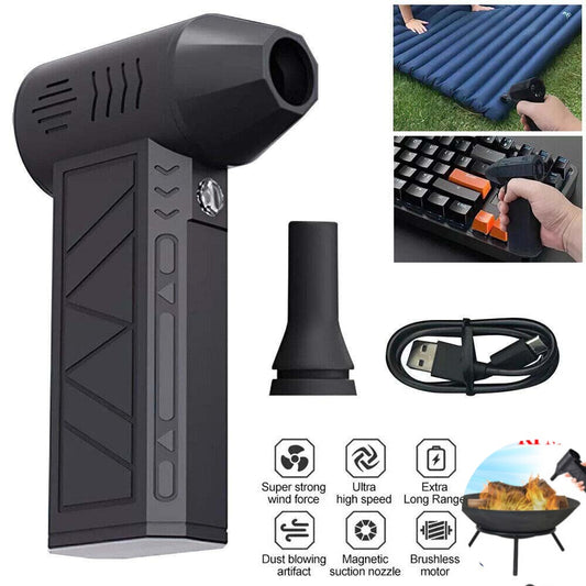Soplador Portátil Turbo Jet Recargable