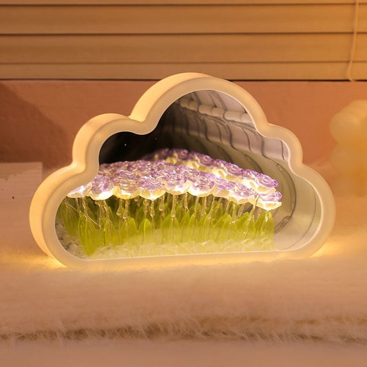 Lámpara de Rosas Nube Infinita
