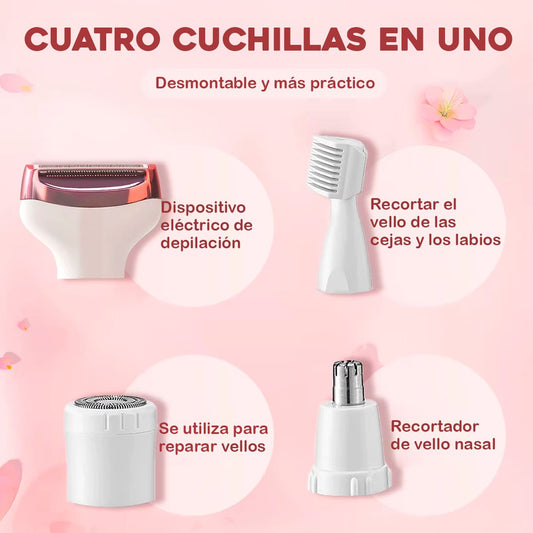 Depiladora Eléctrica 4 en 1 para Novia